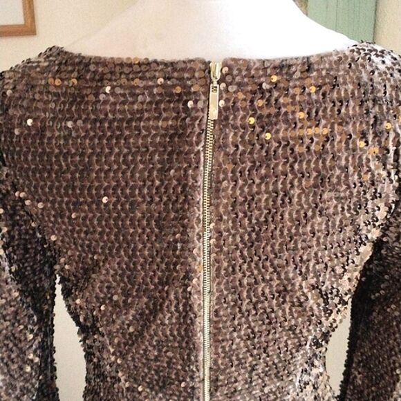 Eliza J Sparkly Sequined Dress - Picture 9 of 15